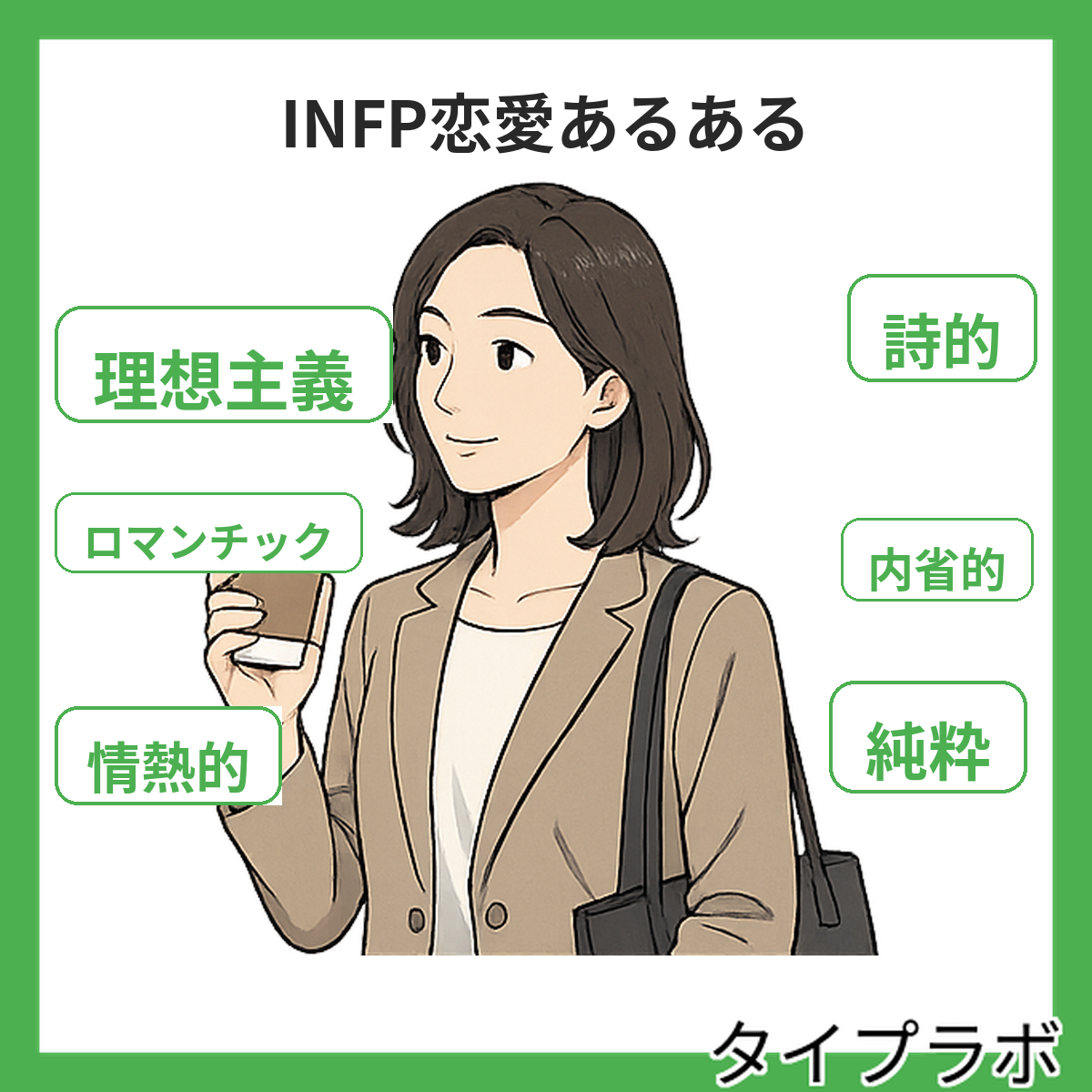 INFPの恋愛あるある