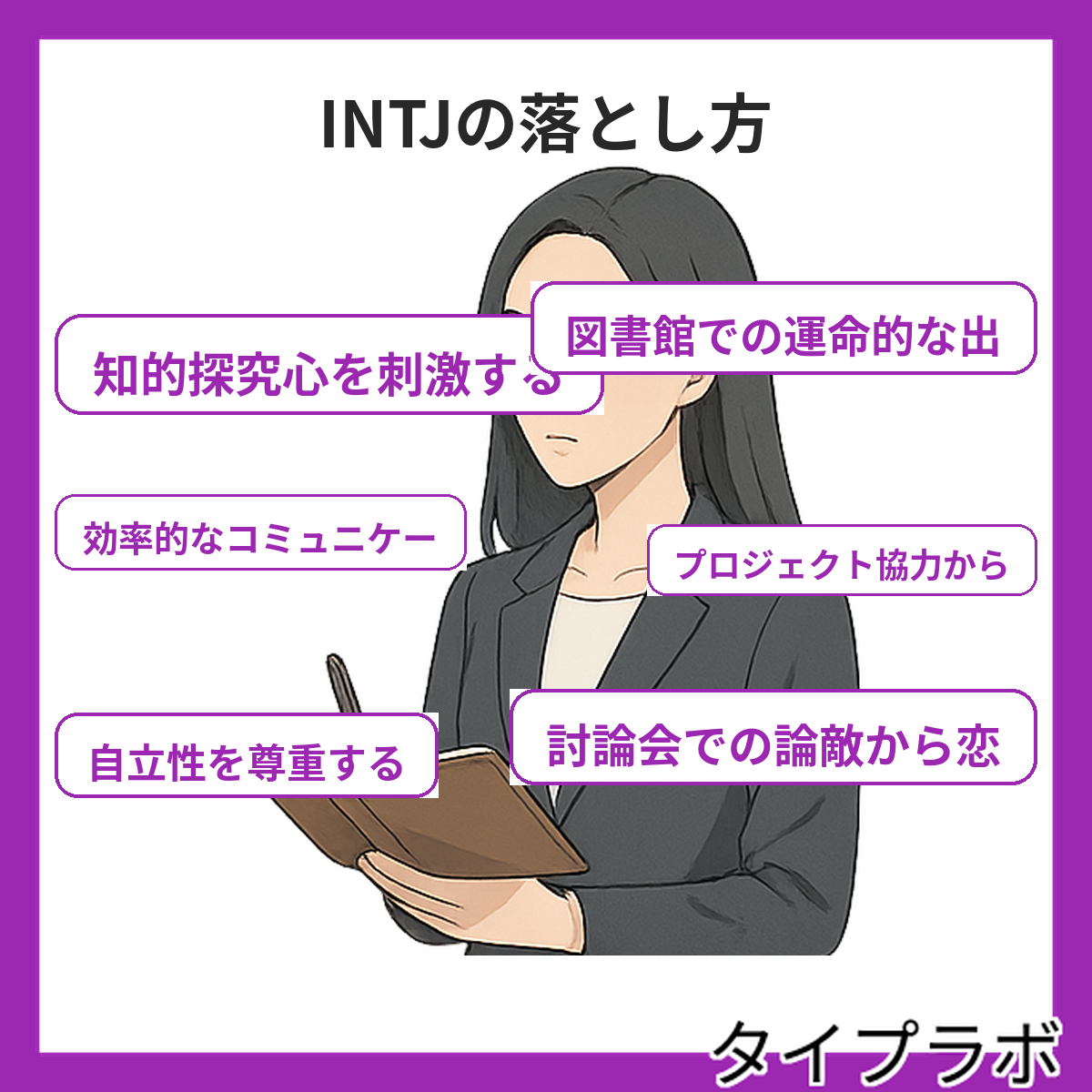 INTJの落とし方の特徴